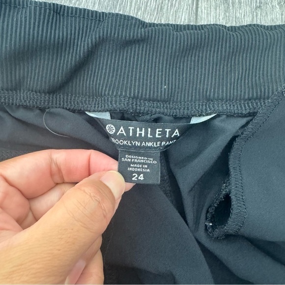 ATHLETA Women's Black Brooklyn Ankle Pull-On Pant Plus SZ 24 EUC 2021 - Picture 5 of 14
